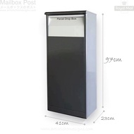 Front Drop Rear Receive Home Received Back Door Open Secure & Safe Parcel Box Solid & Durable Metal 