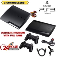 USED SONY PS3 Playstation 3 SLIM SUPER SLIM 160GB 320GB 500GB WITH FULL GAME