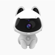 AMC KOREA - 貓咪款攝像頭無線WIFI智能監控器 網絡攝影機C0046 家用監控 無線攝影 手機遠控 夜視功能 移動偵測 防盜監控 雲端儲存 安裝簡易 家庭安全