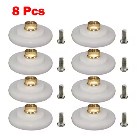 25/27mm Replacement Brass Bathroom Shower Door Roller Durable Roller Shower Rooms Cabins Pulley Show