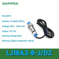 LJ18A3-8-J/DZ M18 8mm AC NC Inductive Proximity Sensor OB31 JIE27