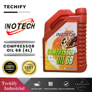 INOTECH Compressor Oil 68 4L Air Compressor Oil 4L Minyak Compressor 4L Minyak Kompressor