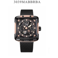 [Original] ALEXANDRE CHRISTIE 3039MABBRBA BLACK ROSEGOLD. AUTOMATIC MEN WATCH