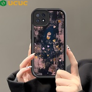 UCUC Grafiti Casing hp Untuk OPPO Reno5 5G 8T A3S A5S A7 A9 A5 A12 A12S A12E A16 A16S A17 A17K A31A3