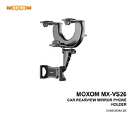 MOXOM MX-VS26 Universal Car Rearview Mirror Mount Phone Holder Stand