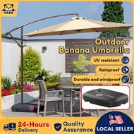WTHB 3M Garden Umbrella Payung Besar Outdoor Patio Umbrella Payung Klasik Payung Taman Hotel Swimmin