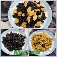 MIX KISMIS/MIXED JUMBO RAISINS/BLACK JUMBO RAISINS/GOLDEN JUMBO RAISINS