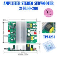 Amplifier Stereo Subwoofer 21C050-200 TPA3251 Power Class D 2.1 Channel 200W+100W+100W