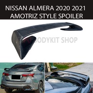 NISSAN ALMERA 2020 2021 AMOTRIZ STYLE SPOILER (AMOTRIZ) SKIRT LIP BODYKIT