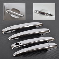 8Pcs Chrome ด้านนอกมือจับประตูฝาครอบสำหรับ Toyota Camry ACV40 2006-2011 Lexus GS300 GS350 GS450h GX4