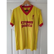 Top quality 1982 Liverpool yellow retro sports jersey