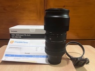 Sigma 100-400mm F5-6.3 DG OS HSM (Sony e mount)