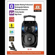 SPEAKER AKTIF JDL Q15 SPEAKER portable jdl Q15 BLUETOOTH