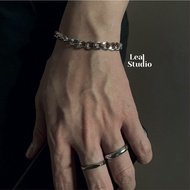 (B06) Men's Curb Chain Bracelet