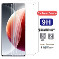 3-1Pcs Screen Protector Tempered Glass For Tecno Camon 30 20 20S Pro Premier CL6 CL7 CL8 CL9 CK6n CK
