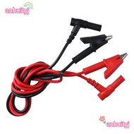 AHTY Banana plug 3.3ft /1m Lab test cable Multimeter test leads Crocodile clip