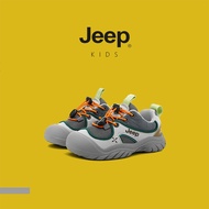Jeep Girls Shoes Autumn New Style Mesh Boys Sports Shoes Breathable Lightweight Comfortable Children