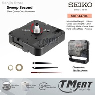 ﹉SEIKO SKP Sweep Second (Silent) Replacement Kit SKP44704 Genuine Silent Wall Clock Engine Movement