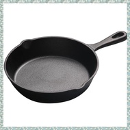 U4(SZHA) Cast Iron Skillet Pan Frying Pans Chemical Free Grill Fry Pan for Indoor and Outdoor Use Gr