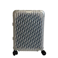 二手 Dior Rimowa 手提箱，品牌行李箱，銀色