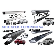 Toyota Hilux Vigo triton dmax OEM foot door side step running board cover bar bodykit body kit