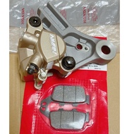 Oil pig with yellow CBR 250 RR brake pad (2016 -2023) for Sonic 150, Winner V123 - 43150-K64-N11