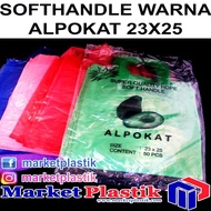 HD Plastic Bag/ Softhandle Bag Alp Color Softhandle 23X25 50lbs