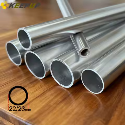 OD 22mm 23mm 6063 Aluminum Alloy round pipe ODxID 22x12 22x13 22x14 22x17 23x18 23x22mm straight tub