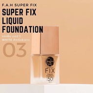 FOUNDATION F.A.H No. 3: SUPER FIX LIQUID fah For TAN Or Dark Skin (TAN) Free Makeup Sponge