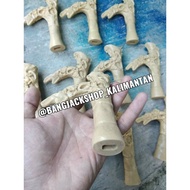 Mandau Hulu Mandau Fiber Handle Typical Kalimantan Horn