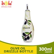 Hola Store Olive Oil Drizzle Bottle 300ml Capacity