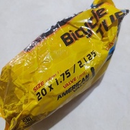 BMX bicycle inner tube 203.51.75-2.125 motorcycle valve for folding, minion, bmx bikes