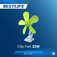 BESTLIFE 22 WATT CLAMP FAN MINI FAN 22watt WALL FAN 5 BLADES
