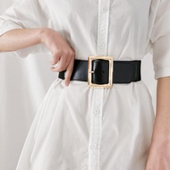 Women Retro  Elastic Waistband for Women with A Snug Elastic Waistband Belt