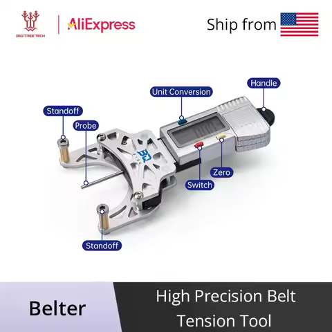 BIGTREETECH Belter High Precision Belt Tension Tool Digital Display User Friendly for Voron V2.4 3D 