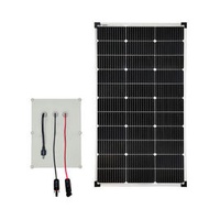 【藍天百貨】太陽能12V鋰電池36AH發電系統 小型獨立發電系統 監視器電源 太陽能發電