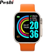 POSHI นาฬิกา ผู้หญิง2023 แบรนด์  smart watch For Women  กันน้ำได้ระดับ Ip68 ของแท้ 100%  สมาร์ทวอทช์ผู้ชาย  รองรับภาษาไทย สำหรับ  iOS Android