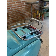 Vintage Rear Grille {Buddy Seat} For Lambretta 3-4