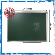 Blackboard 24x18inches with Aluminum Frame and Eraser Holder