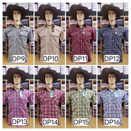 2-Pocket Plaid Shirt Short Sleeves Dp09-DP16