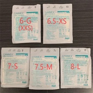 Ansell  Gammex underglove (50 pairs)powderfree latex with green inner and outerlayers/ultra-thin fin