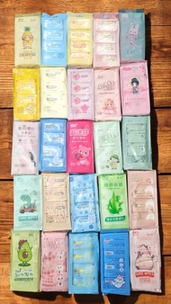 TISU BASAH MINI KARAKTER 64 LEMBAR TISSUE BASAH MINI TISU MINI BASAH