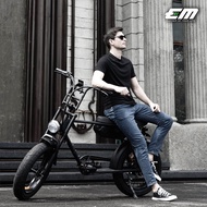 EM จักรยานไฟฟ้า รุ่น EM BOLT แบตเตอรี่ลิเธียม E-Bike มอเตอร์ 500 วัตต์ ส่งแบบประกอบเต็มคันพร้อมใช้งาน As the Picture One