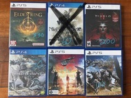 PS4 PS5 Games: Elden Ring, Diablo 4, Monster Hunter, FF7 rebirth, Nier Automata