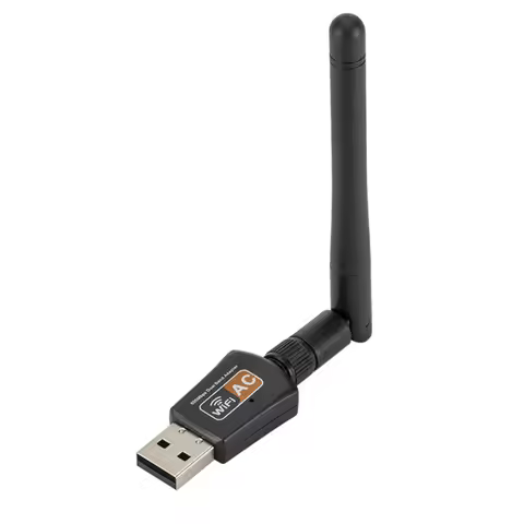 Dual Band 600Mbps USB wifi Adapter 2.4GHz 5GHz WiFi with Antenna PC Mini Computer Network Card Recei