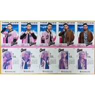 Zhang Zhihao A Set of 5 Miss Zhang Gentleman's Teka TH1~5 Theme Review Cards 2020 CITIC Brothers Tea