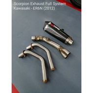 Scorpion Exhaust Full System | Kawasaki ER6N [2012]