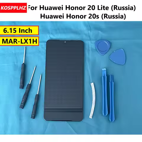 6.15" LCD Display Touch Screen Replacement For HUAWEI Honor 20 Lite MAR-LX1H Screen LCD For Honor 20