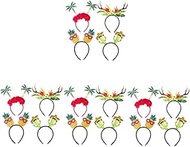 LIFKOME 8 pcs Pineapple Coconut Headband novelty hairband hawaiian hair bands tropical party costume