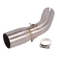 [LJ1S]Motorcycle Exhaust Escape System Modification-Mid Link Pipe Replacement for SV650 SV650X SV650